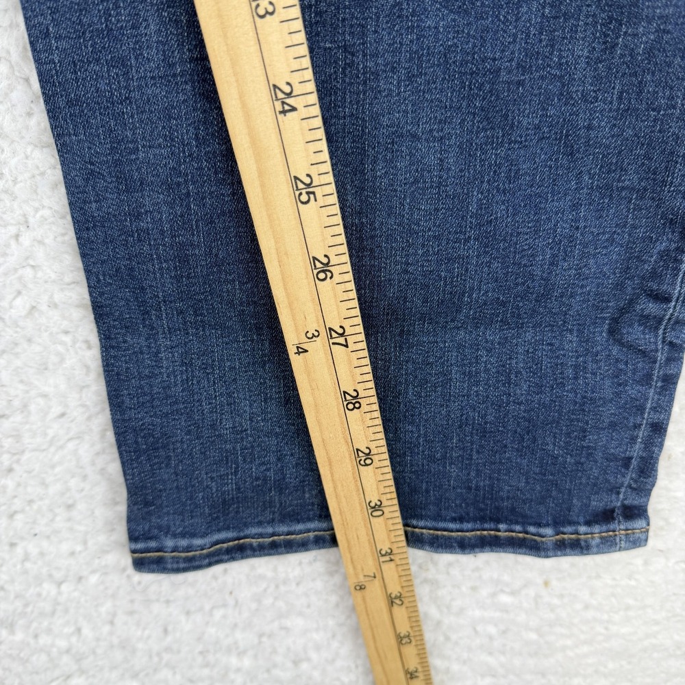 Old Navy Kids 16 Blue Boot-Cut Built-In Flex Adjustable Waist Denim Jeans - Picture 8 of 10